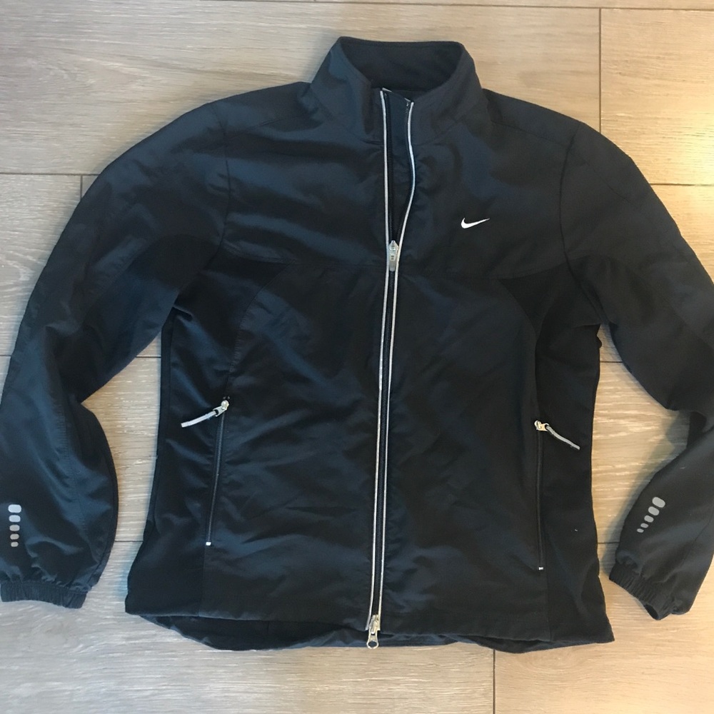 Nike black jacket youth small